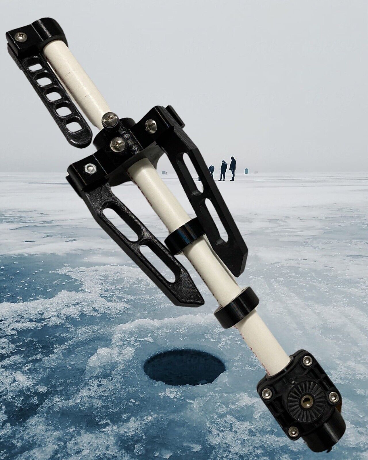 Ice Fishing Rod Holder 2 Pack - For Sleds Or Ice Shanty - Clam, Otter,  Shappell