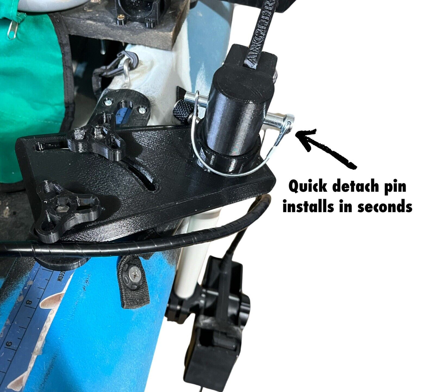 Folding Kayak Transducer Arm Mount - Livescope & 2D Sonar