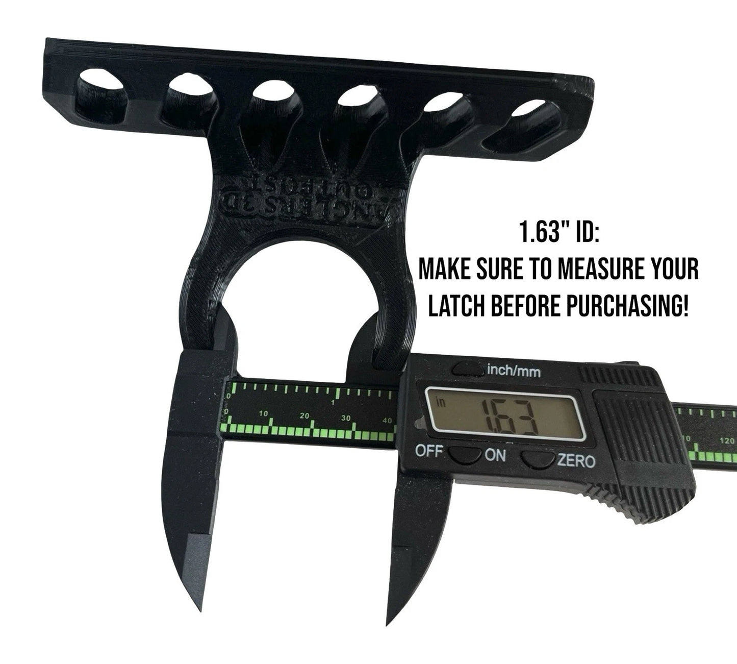 Latch Mounted Cull Tag Holder/Organizer For Tournament Fishing Boats