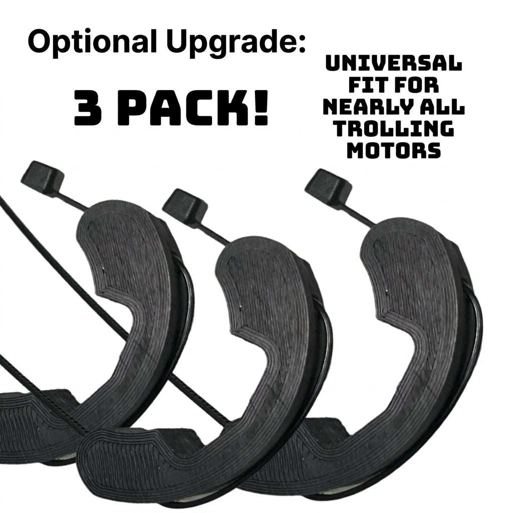 Transducer Cable Management for Ultrex - Stainless Bolts - Anti Pinch