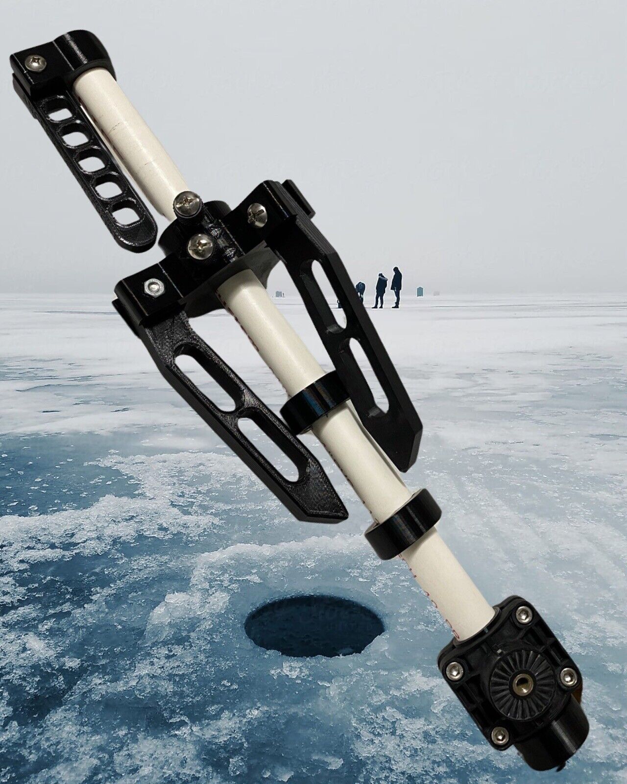 Ice Fishing Transducer pole - Garmin Livescope, Megalive, Activetarget, Easy DIY Ice Fishing Transducer pole - Garmin Livescope, Megalive, Activetarget, Easy DIY