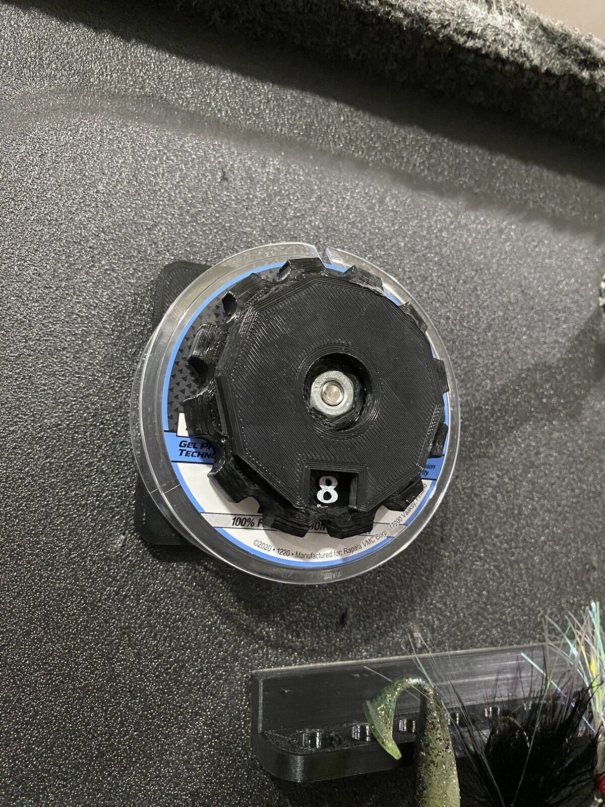 Leader Line Spool Mount