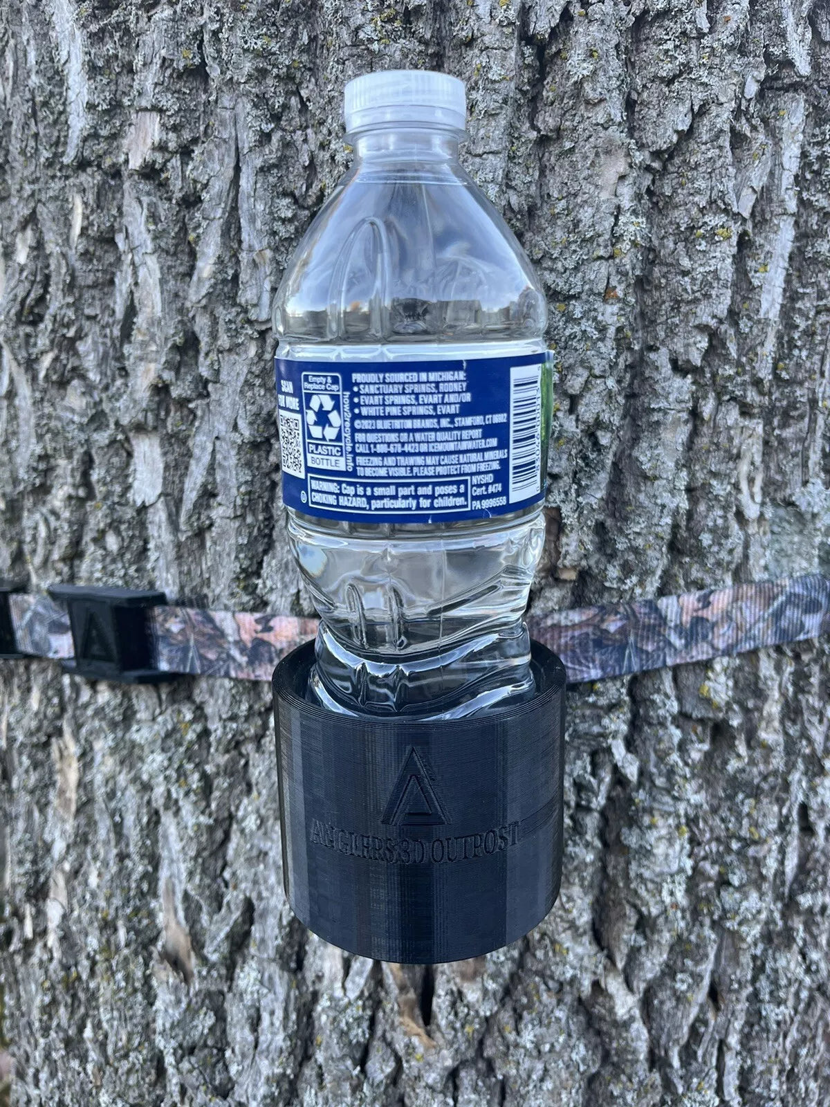 Saddle Hunting Cup Holder For 1" Strap - Tethrd - Trophyline -Cruzr- Bow Hunting