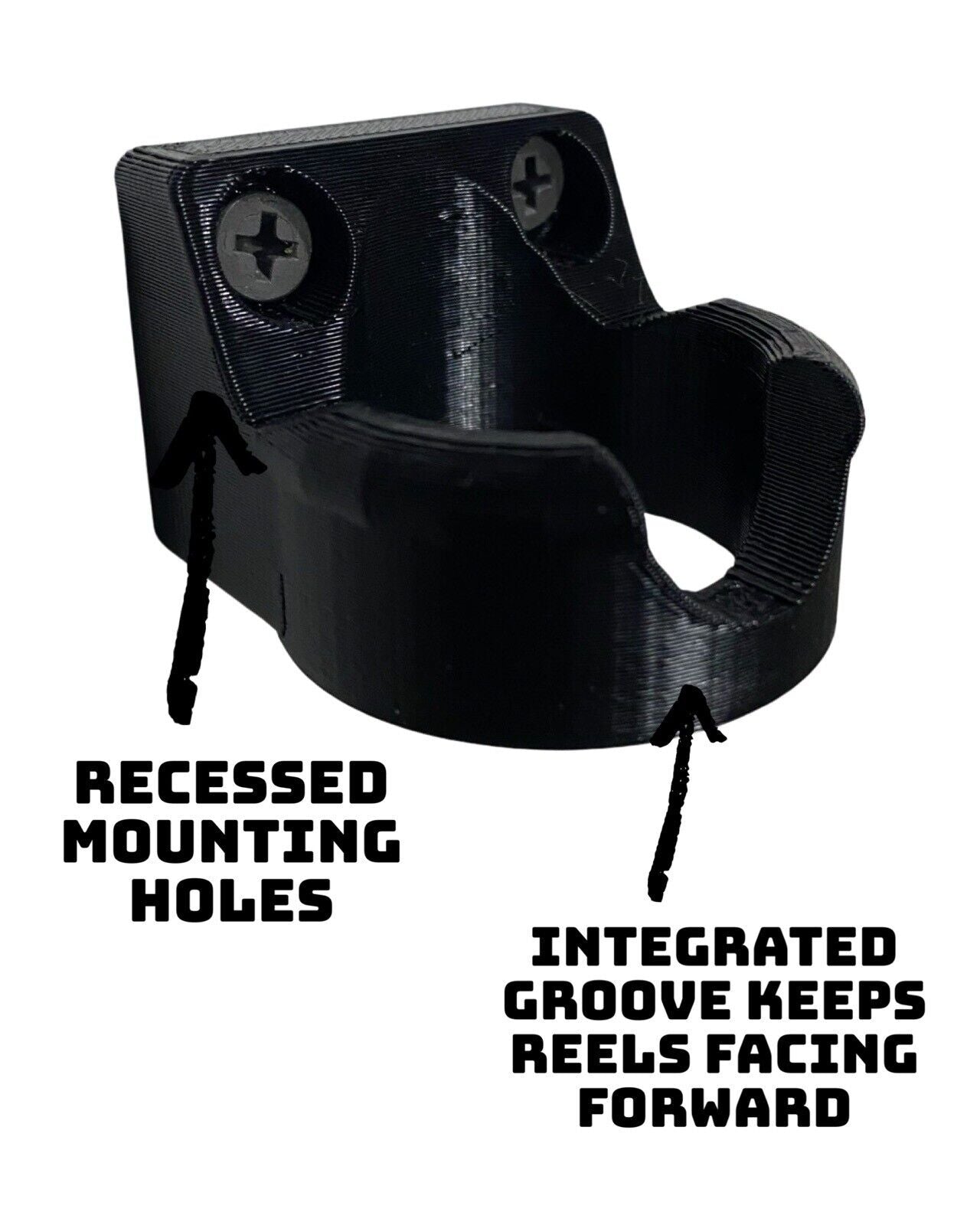Ice Fishing Rod Holder 2 Pack - For Sleds Or Ice Shanty - Clam, Otter, Shappell