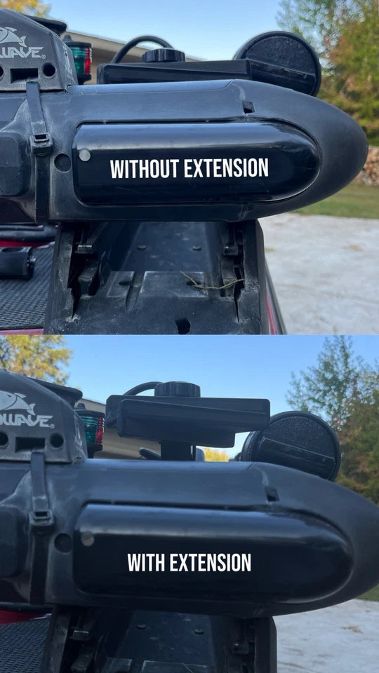 LVS-34 Extension For Garmin Livescope - Fits Stock 0° Mount - LVS34 Upgrade Kit