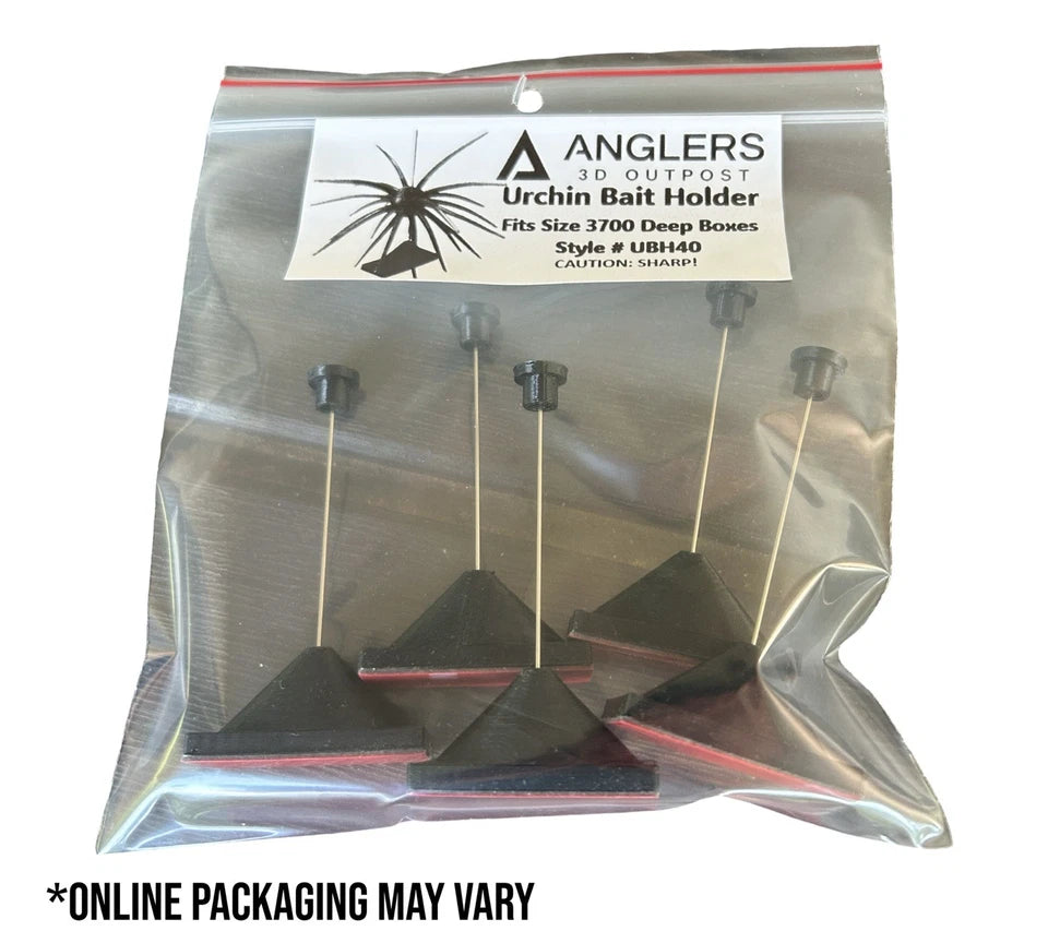 Urchin Bait Holder 5-pack For 3700 Size Deep Boxes - Fits Coike, Moeba, Uni, ETC