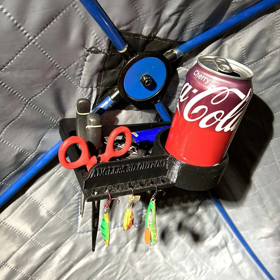 Ice Fishing Shelf Accessory For Pop Up Hub Style Shanty - Otter, Clam, Eskimo, Etc