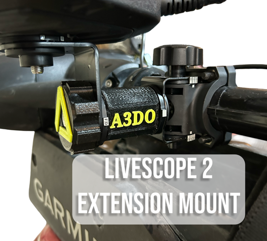 Soporte de extensión para Garmin Livescope 2 LVS44 y LVS42HD
