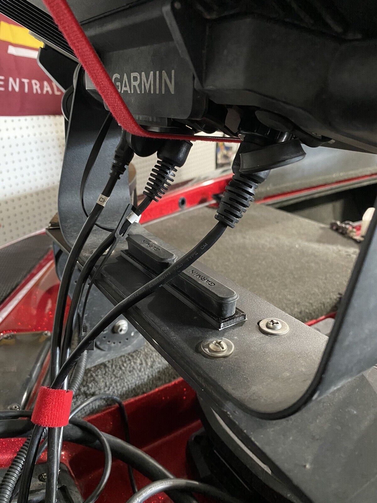Garmin Rack Port Cover Rack - Garmin 106sv and 126sv Echomap Organizer – Angler's ...