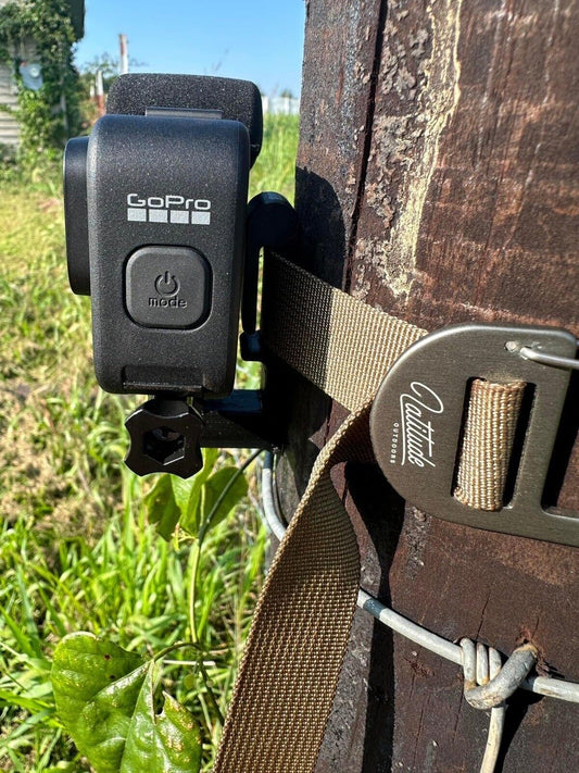 Self Film Bow Hunting Strap Mount For GoPro Hero Camera - Record Your Hunt!