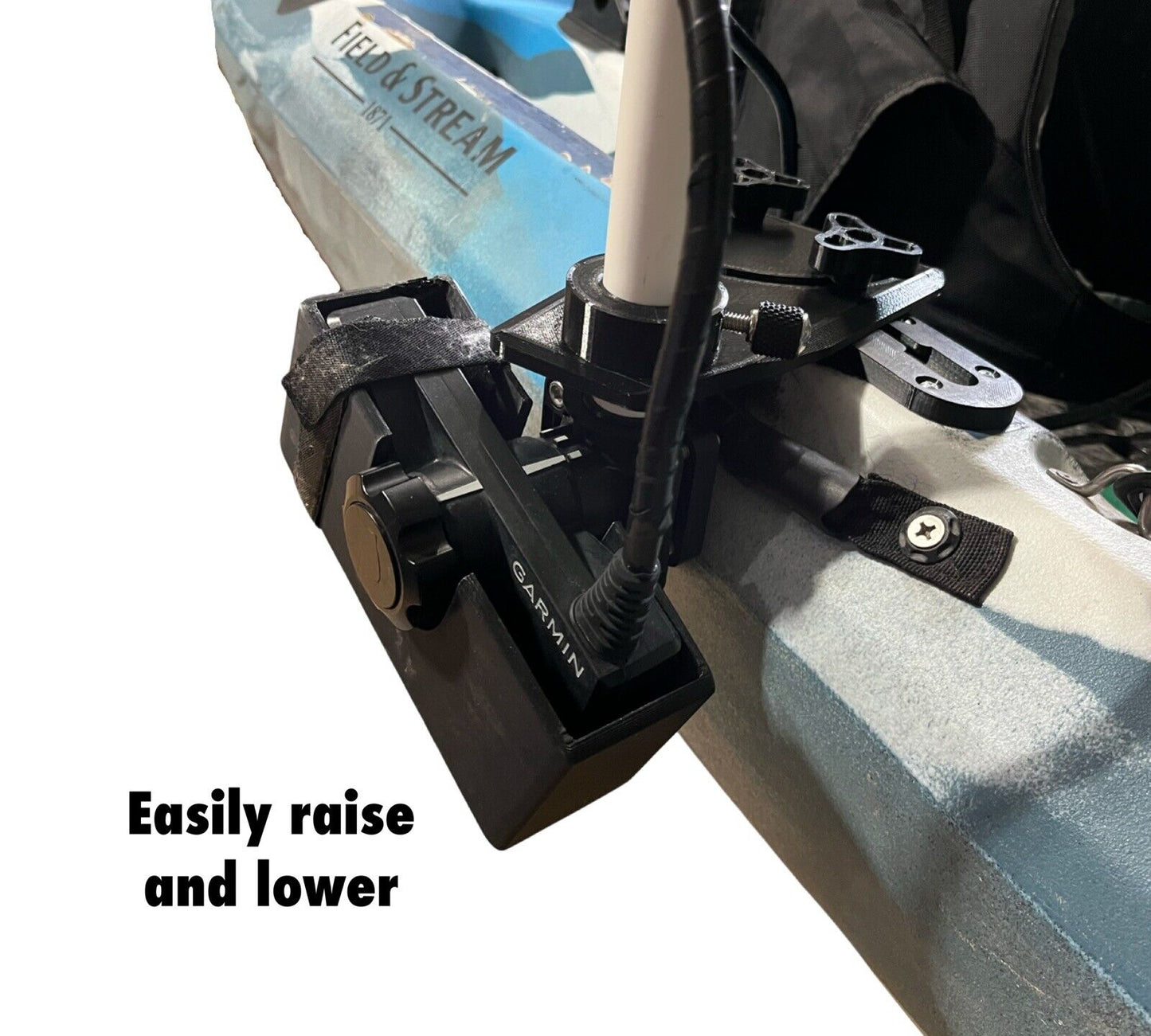 Folding Kayak Transducer Arm Mount - Livescope & 2D Sonar