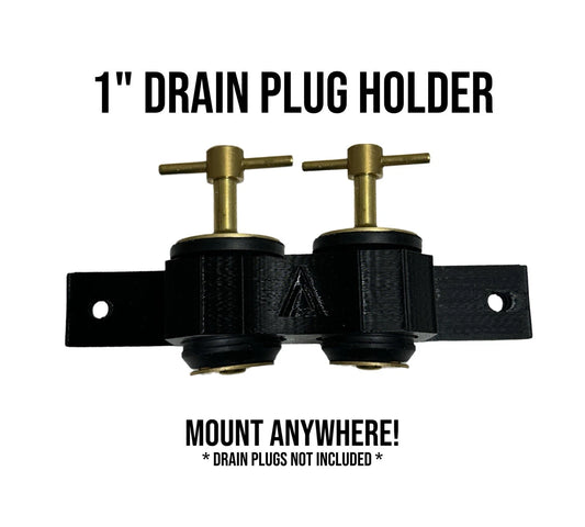 Double Drain Plug Holder For 1" Plugs