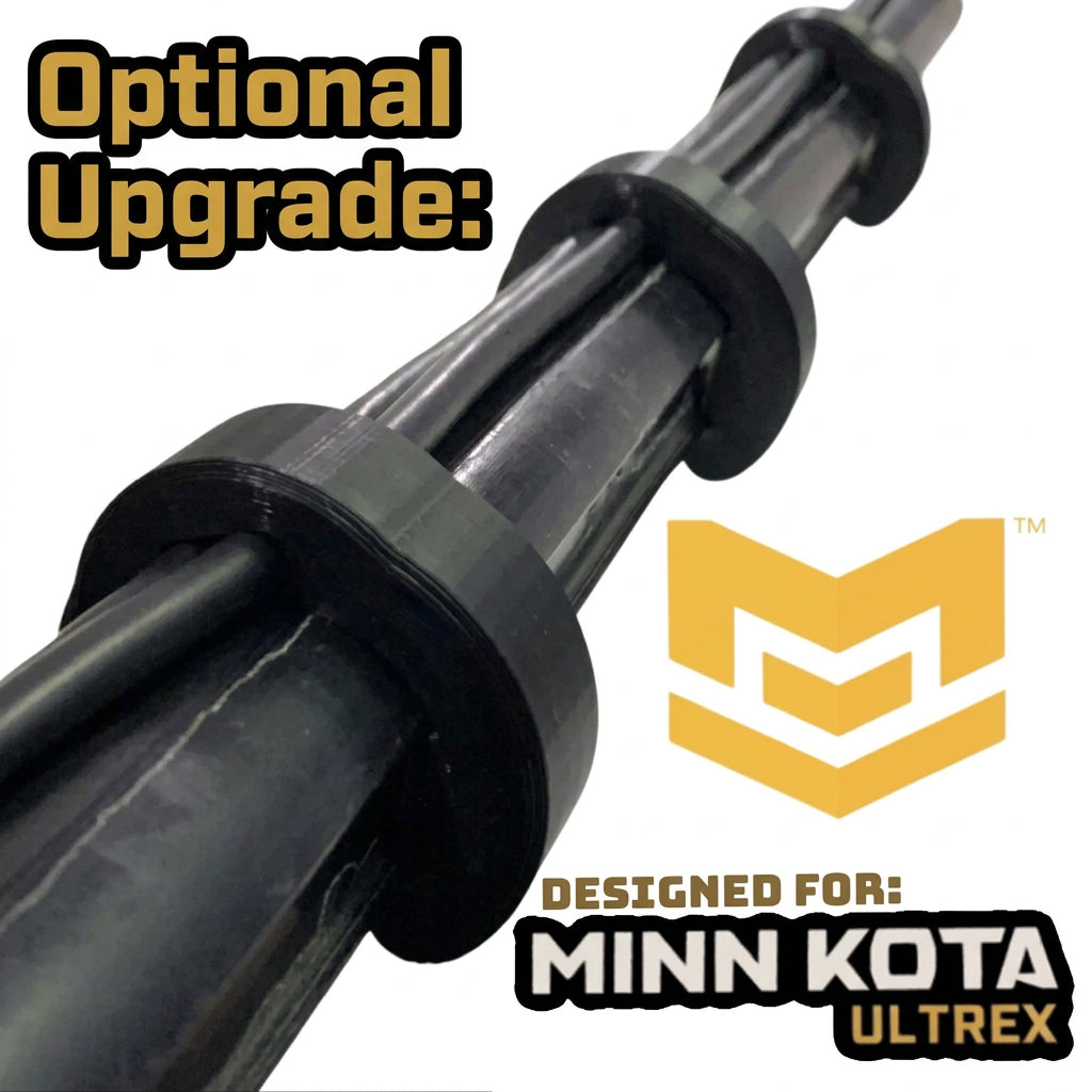 Transducer Cable Management for Ultrex - Stainless Bolts - Anti Pinch