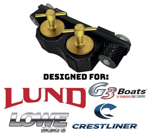 Lund SportTrack, Lowe, Crestliner 1" Drain Plug Holder - Fishing Organizer