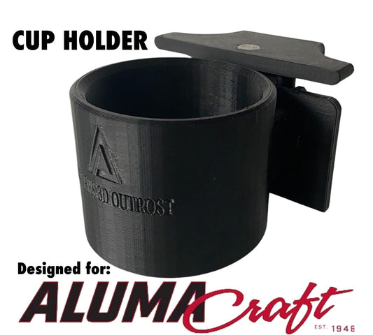 Cup Holder For AlumaCraft AlumaTrac Rail