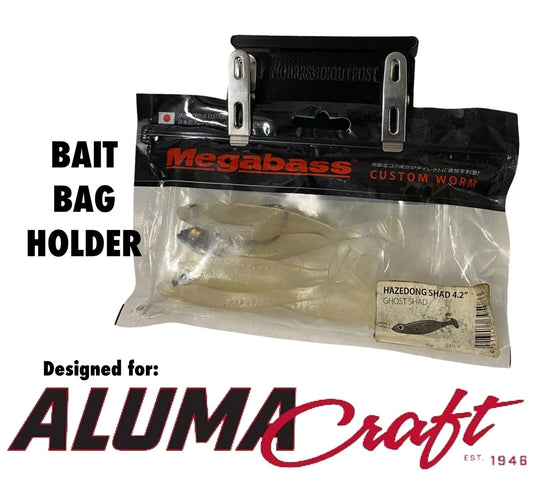 Bait Bag Holder For AlumaCraft AlumaTrac Rail