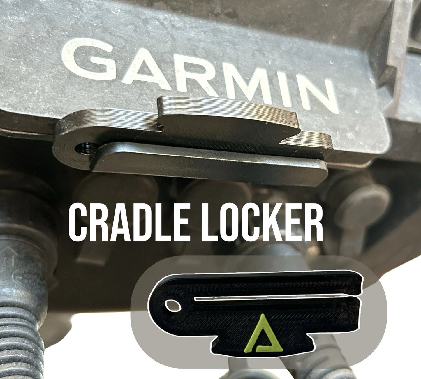 Garmin Cradle Locker For 102SV, 106SV, 122SV, 126SV Echomap - Secure Your Graph!