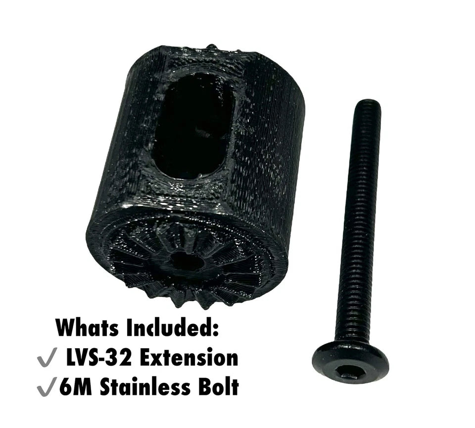 LVS-32 Extension For Garmin Livescope - Fits Stock 0° Mount - LVS32 Upgrade Kit