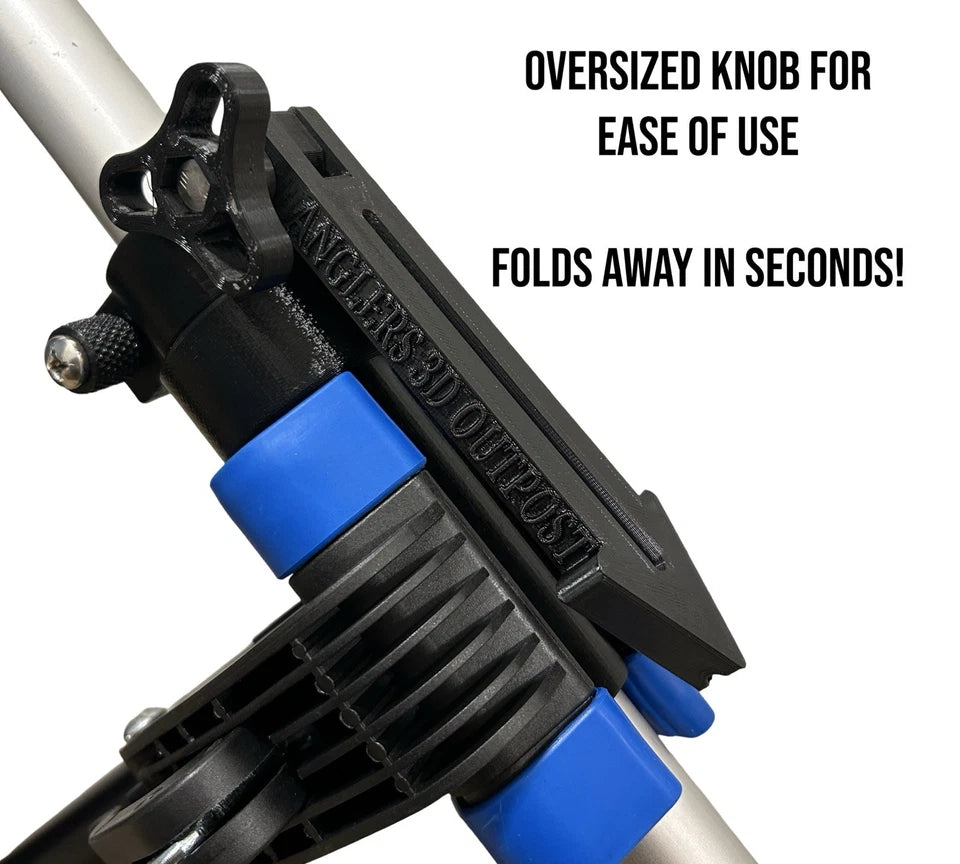 Arrow pointer For Forward Facing Sonar Pole - Glow Stick Slot - Ideal for Livescope, Megalive, Active Target, Etc.