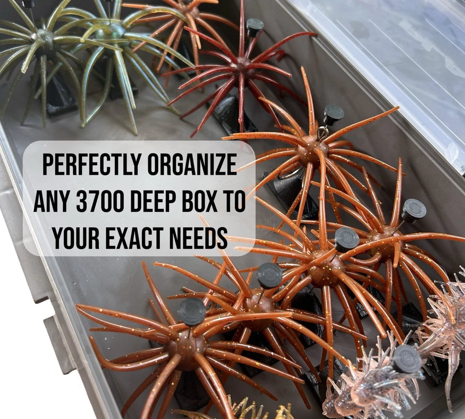 Urchin Bait Holder 5-pack For 3700 Size Deep Boxes - Fits Coike, Moeba, Uni, ETC