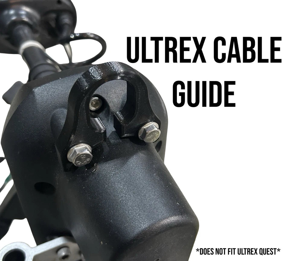 Transducer Cable Management for Ultrex - Stainless Bolts - Anti Pinch