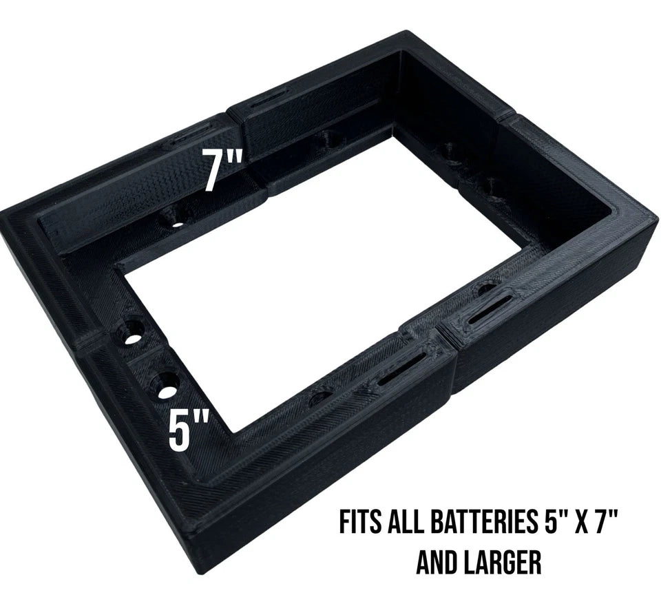 Universal Lithium Battery Tray for Fishing Boats (4pc) Livescope / Megalive /FFS